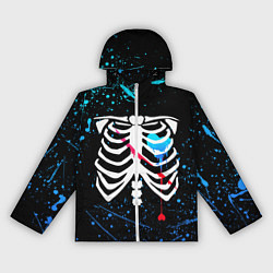 Ветровка с капюшоном женская UNDERTALE, цвет: 3D-белый