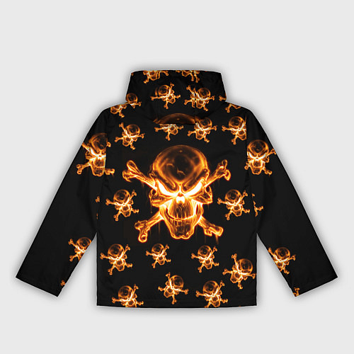 Женская ветровка Черепа / 3D-Белый – фото 2