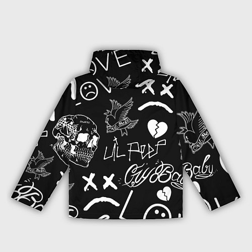 Женская ветровка Lil Peep / 3D-Белый – фото 2
