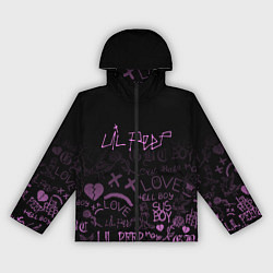 Ветровка с капюшоном женская LIL PEEP, цвет: 3D-черный