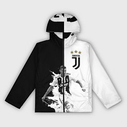 Ветровка с капюшоном женская Cristiano Ronaldo, цвет: 3D-черный