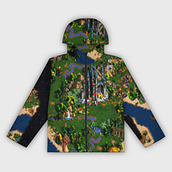 Ветровка с капюшоном женская Heroes of Might and Magic, цвет: 3D-черный