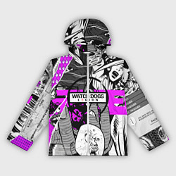 Ветровка с капюшоном женская WATCH DOGS:LEGION, цвет: 3D-белый