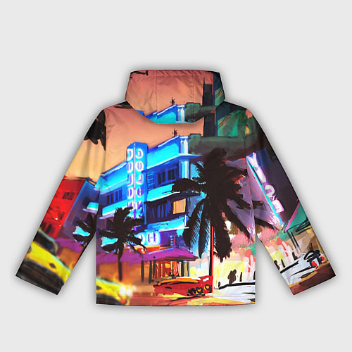 Женская ветровка GTA: VICE CITY / 3D-Белый – фото 2