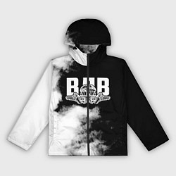 Ветровка с капюшоном женская ВДВ, цвет: 3D-черный