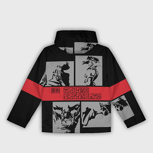 Женская ветровка Cowboy Bebop anime / 3D-Белый – фото 2