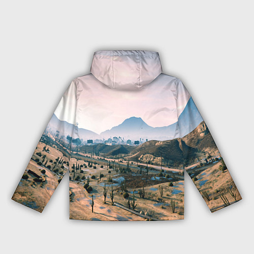 Женская ветровка Grand Theft Auto 5 / 3D-Белый – фото 2