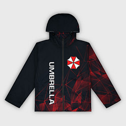 Ветровка с капюшоном женская UMBRELLA CORP, цвет: 3D-черный