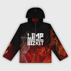 Ветровка с капюшоном женская LIMP BIZKIT, цвет: 3D-черный