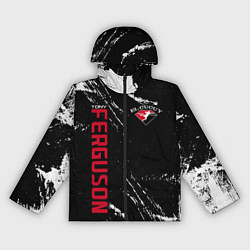 Ветровка с капюшоном женская Tony Ferguson, цвет: 3D-черный