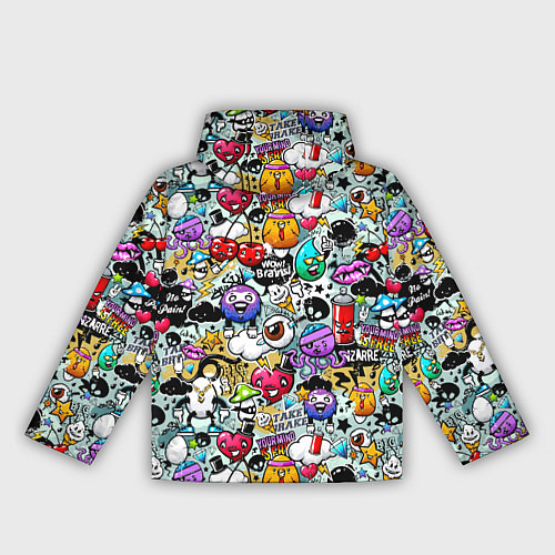 Женская ветровка Stickerboom / 3D-Белый – фото 2