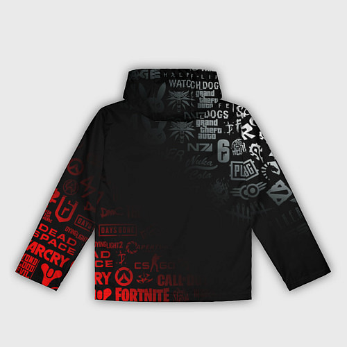 Женская ветровка ROBLOX / 3D-Черный – фото 2