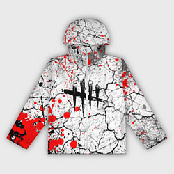Ветровка с капюшоном женская DEAD BY DAYLIGHT, цвет: 3D-белый