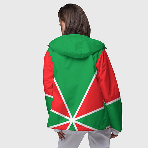 Женская ветровка Пограничные Войска / 3D-Черный – фото 4