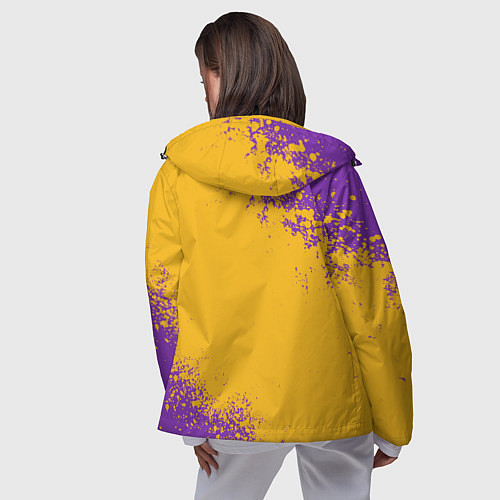 Женская ветровка LA LAKERS KOBE BRYANT / 3D-Черный – фото 4
