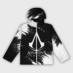 Ветровка с капюшоном женская ASSASSINS CREED, цвет: 3D-белый