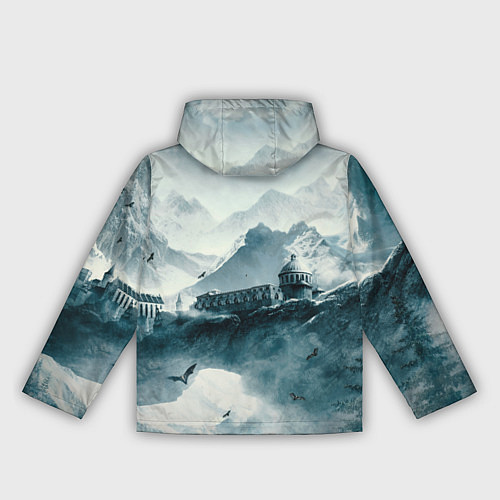 Женская ветровка Skyrim Warrior / 3D-Белый – фото 2