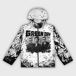 Ветровка с капюшоном женская GreenDay, цвет: 3D-черный