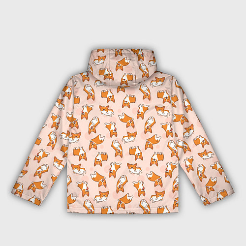 Женская ветровка Корги / 3D-Белый – фото 2