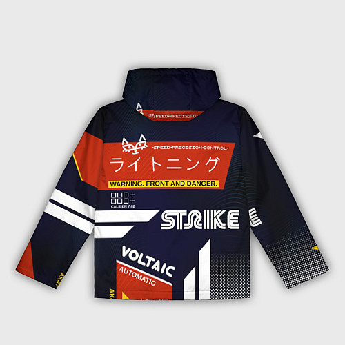 Женская ветровка Кровавый спорт / 3D-Черный – фото 2