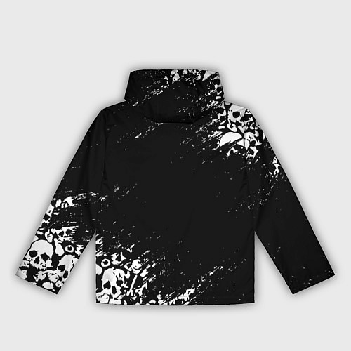 Женская ветровка БЕЛЫЕ ЧЕРЕПА / 3D-Белый – фото 2