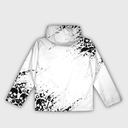Женская ветровка БЕЛЫЕ ЧЕРЕПА / 3D-Белый – фото 2