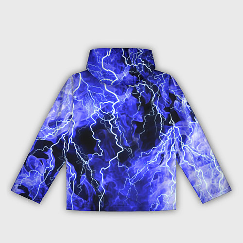Женская ветровка МОЛНИЯ BLUE / 3D-Белый – фото 2