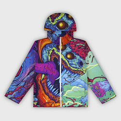 Ветровка с капюшоном женская HYPERBEAST, цвет: 3D-белый