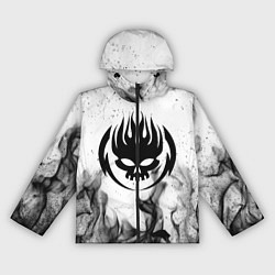 Ветровка с капюшоном женская THE OFFSPRING, цвет: 3D-черный