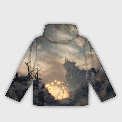 Женская ветровка Bloodborne / 3D-Белый – фото 2