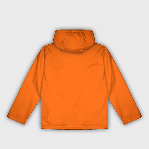 Женская ветровка Цвет апельсиновая корка / 3D-Белый – фото 2