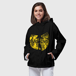 Ветровка с капюшоном женская Wu-Tang Clan, цвет: 3D-черный — фото 2