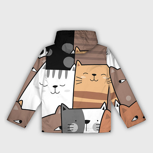 Женская ветровка Котейки / 3D-Белый – фото 2