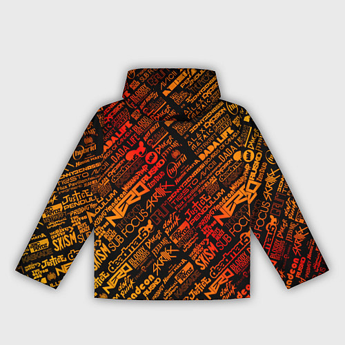 Женская ветровка Музыкальные бренды / 3D-Черный – фото 2