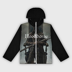 Ветровка с капюшоном женская Bloodborne, цвет: 3D-белый