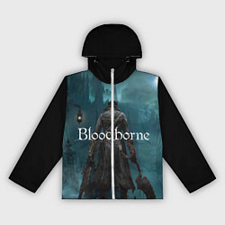 Ветровка с капюшоном женская Bloodborne, цвет: 3D-белый