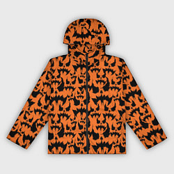 Ветровка с капюшоном женская Scarecrow pattern, цвет: 3D-черный