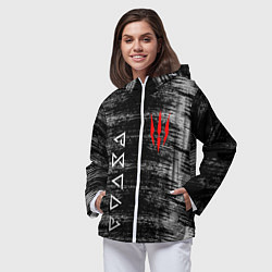 Ветровка с капюшоном женская THE WITCHER, цвет: 3D-белый — фото 2