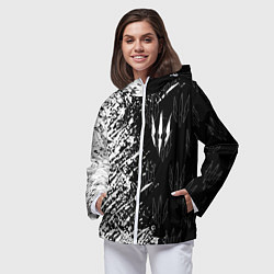 Ветровка с капюшоном женская The Witcher, цвет: 3D-белый — фото 2