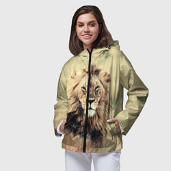 Ветровка с капюшоном женская Lion King, цвет: 3D-черный — фото 2