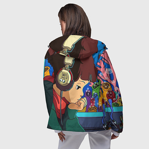 Женская ветровка ЮТУБ / 3D-Черный – фото 4