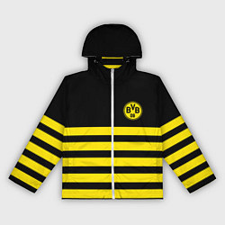 Ветровка с капюшоном женская BORUSSIA, цвет: 3D-белый