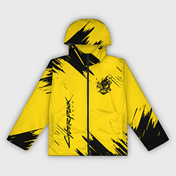 Ветровка с капюшоном женская CYBERPUNK 2077, цвет: 3D-черный