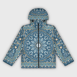 Ветровка с капюшоном женская Кружево, цвет: 3D-черный