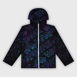 Ветровка с капюшоном женская WARFRAME ВАРФРЕЙМ, цвет: 3D-белый