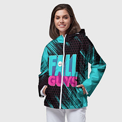 Ветровка с капюшоном женская ФОЛЛ ГАЙС, цвет: 3D-белый — фото 2