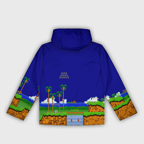 Женская ветровка Sonic / 3D-Белый – фото 2