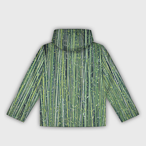 Женская ветровка Зеленый бамбук / 3D-Белый – фото 2
