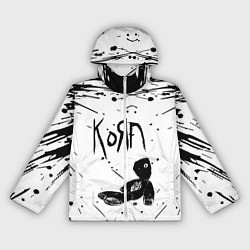 Ветровка с капюшоном женская Korn, цвет: 3D-белый