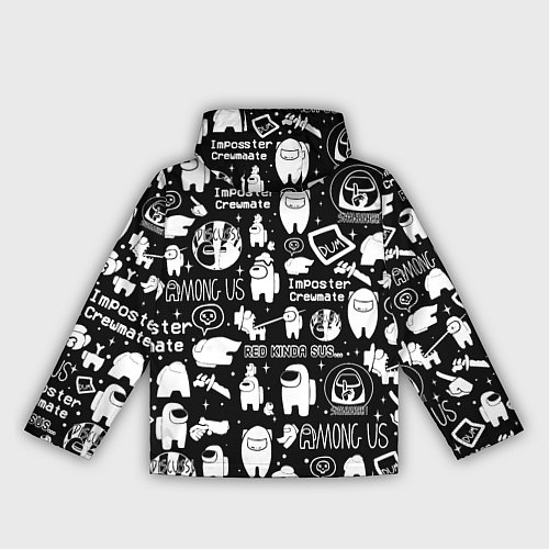 Женская ветровка AMONG US / 3D-Белый – фото 2